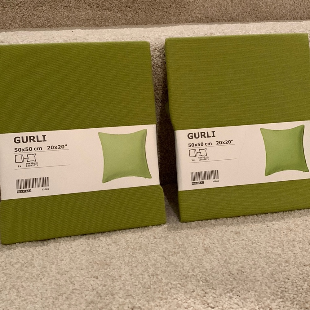 Ikea pillow covers NWT